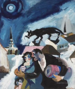 Jewish Painting - Jewish refuge and the Nazi regime Jewish